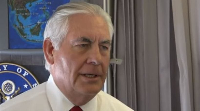 Τίλερσον: Δεν υπάρχει άμεση απειλή από τη Βόρεια Κορέα